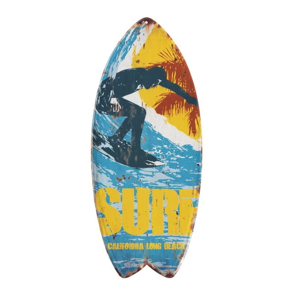 Kovinski dekorativni znak 40x17 cm Surfboard – Geese-image-1