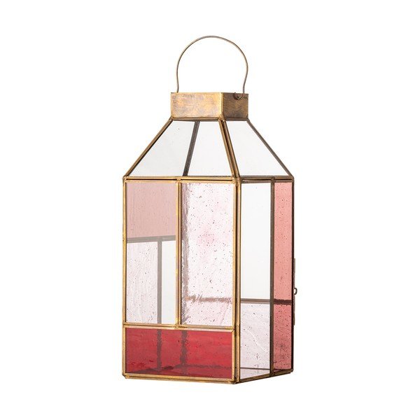 Steklena lanterna (višina 34 cm) Drew – Bloomingville