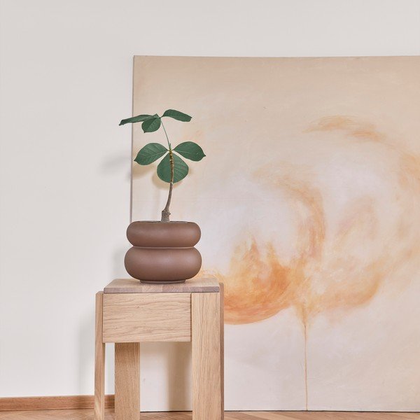 Okrasni cvetlični lonec iz kamenine ø 23 cm Kupla – OYOY Living Design-image-1