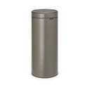 Siv jeklen koš za smeti na dotik 30 l Touch Bin – Brabantia