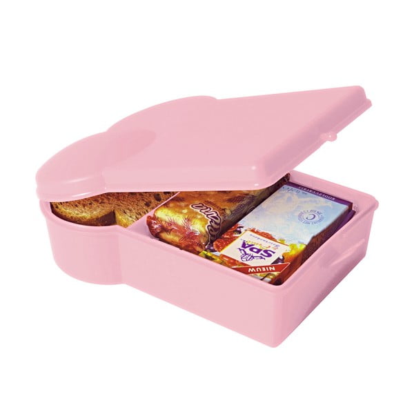 Svetlo roza škatla za prigrizke PT KITCHEN Lunchbox