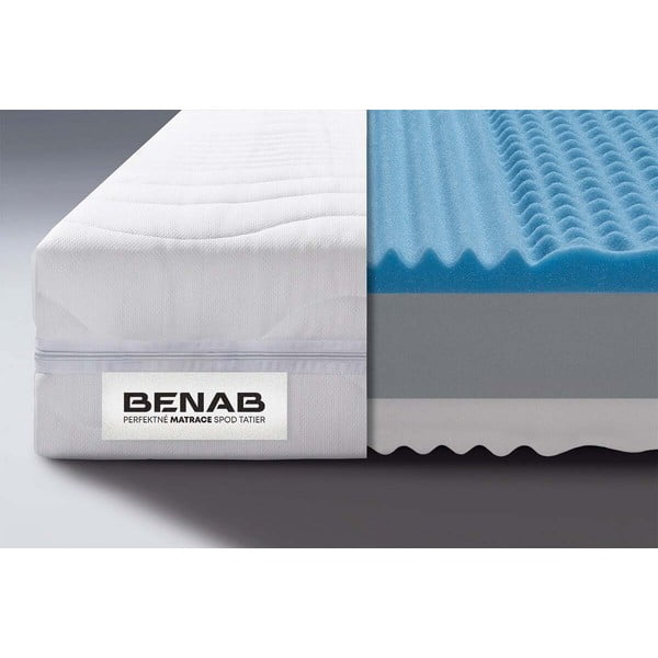 Trda/srednje trda obojestranska vzmetnica iz pene 180x200 cm BonLife – BENAB-image-1