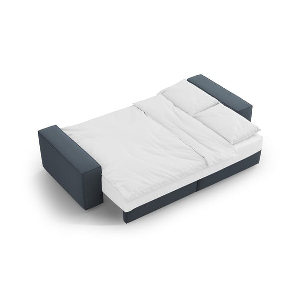 Modra raztegljiva sedežna garnitura 247 cm Jodie – Micadoni Home-image-4