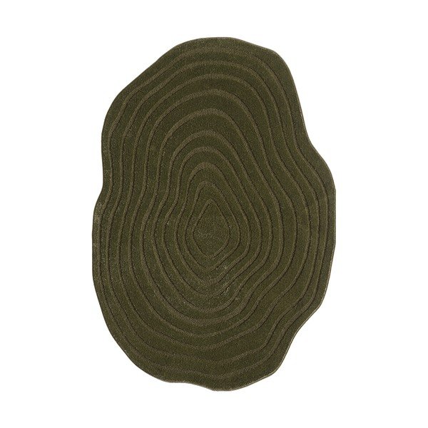 Temno zelena preproga 160x230 cm Pebble – ESTE