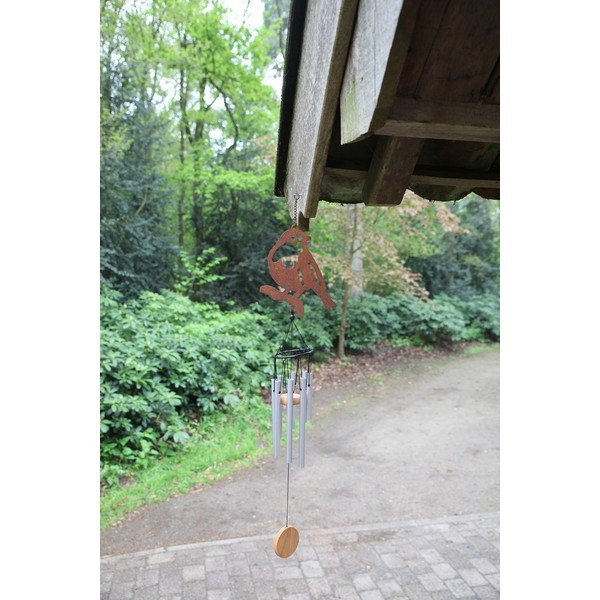 Komplet 3 visečih zvončkov z motivi ptic Esschert Design-image-1