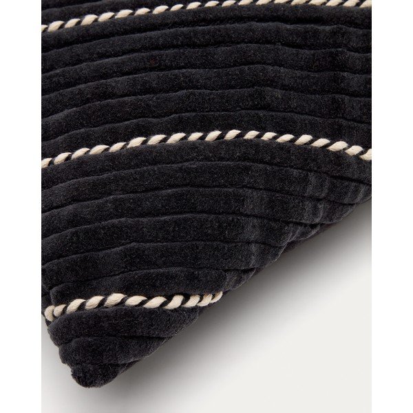 Žametna prevleka za blazino 30x50 cm Maik – Kave Home-image-2