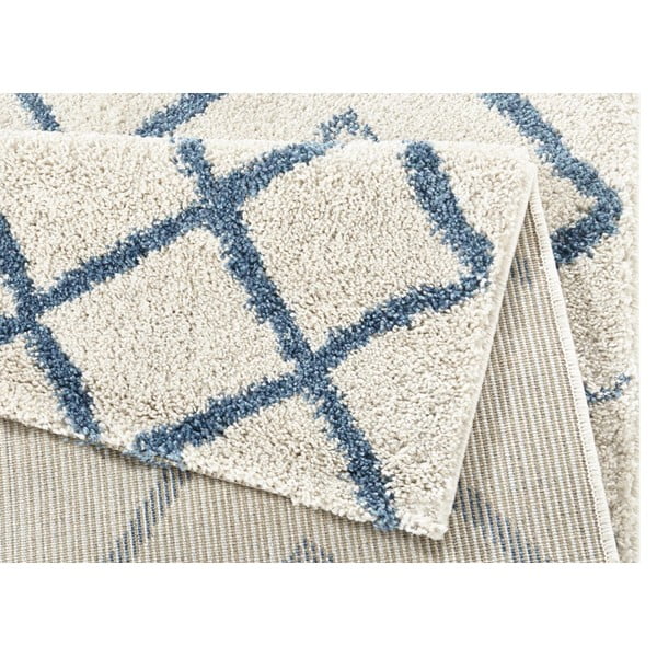 Bela preproga Mint Rugs Grid, 80 x 150 cm-image-3