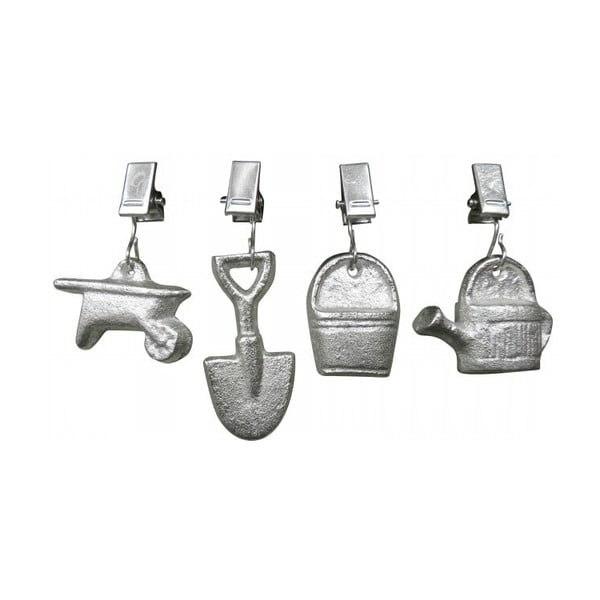 Komplet 8 uteži za namizne prte Esschert Design Garden-image-3