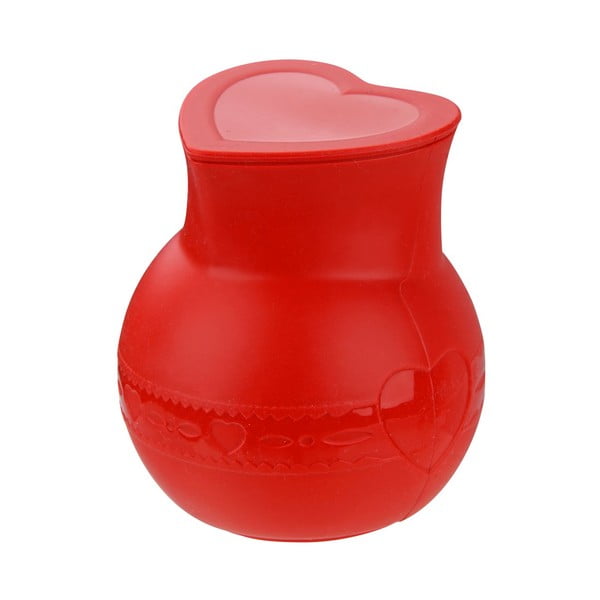 Rdeča silikonska posoda za taljenje čokolade Dr. Oetker Flexxibel Love, 250 ml-image-1