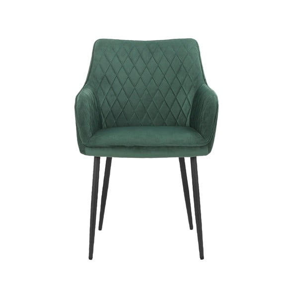 Zeleni oblazinjeni jedilni stoli v kompletu 2 ks Elvira – Støraa-image-2