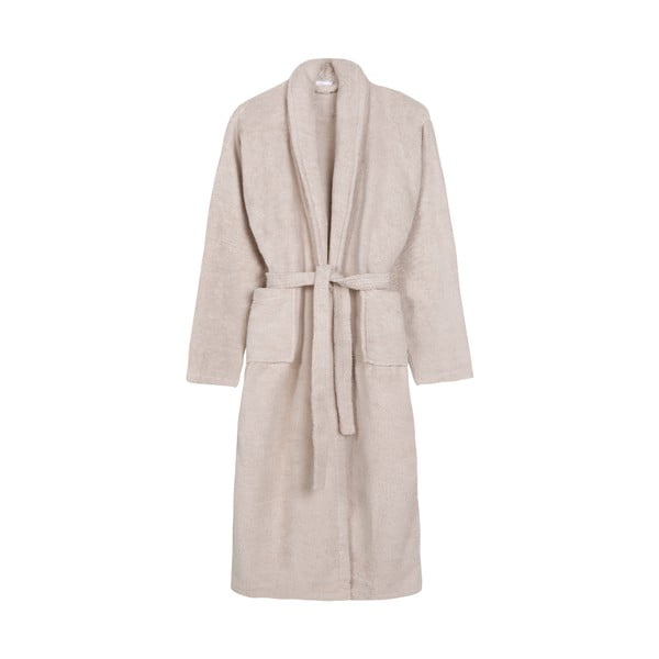 Bež bombažen kopalni plašč velikosti XS/S Terry – HIP