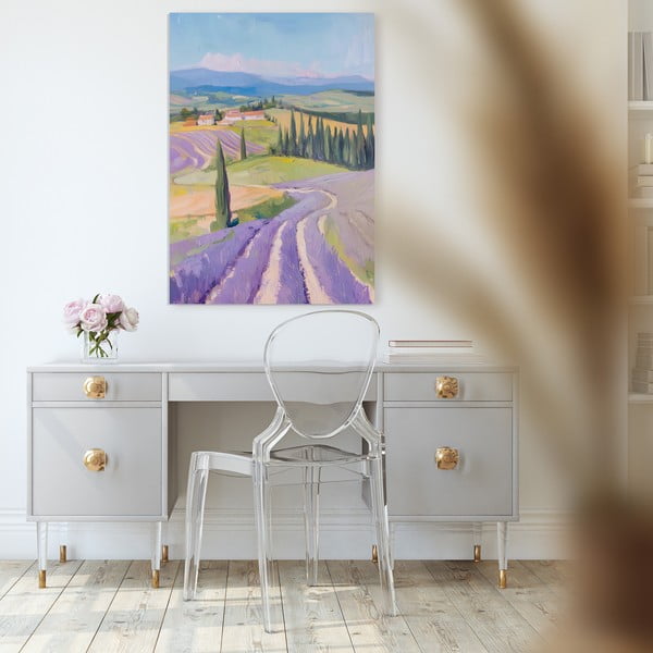Slika 70x100 cm Purple Fields – Styler-image-2
