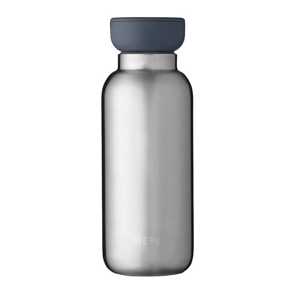 Steklenica za vodo iz nerjavečega jekla v srebrni barvi 350 ml Natural brushed – Mepal