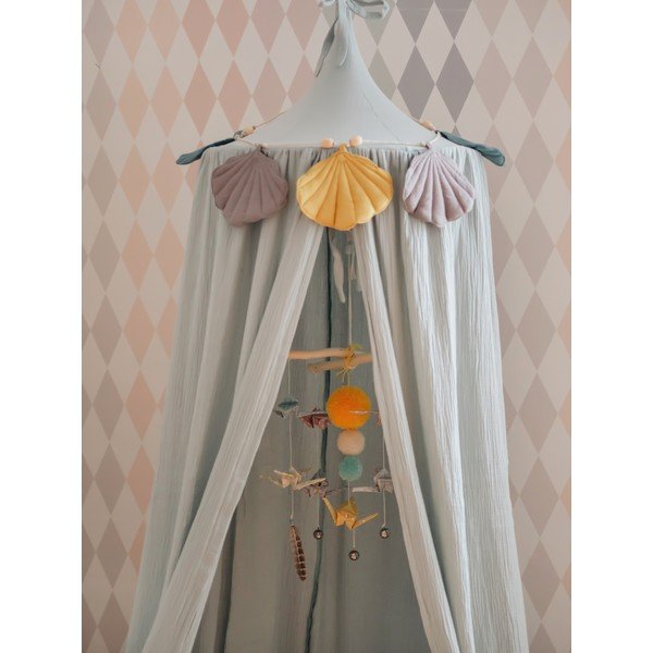 Zelen bombažni baldahin Mint - Moi Mili-image-3