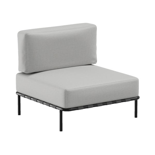 Svetlo siv modul vrtne sedežne garniture (sredinski modul) Salve – Sit Sit