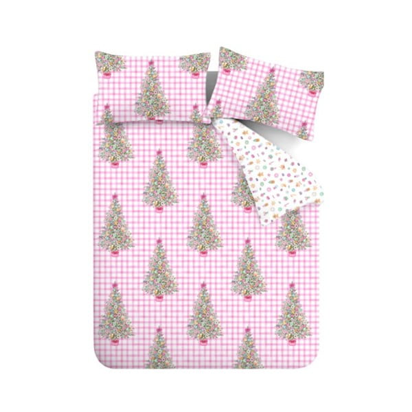 Rožnata enojna posteljnina 135x200 cm Sweets and Treats – Catherine Lansfield