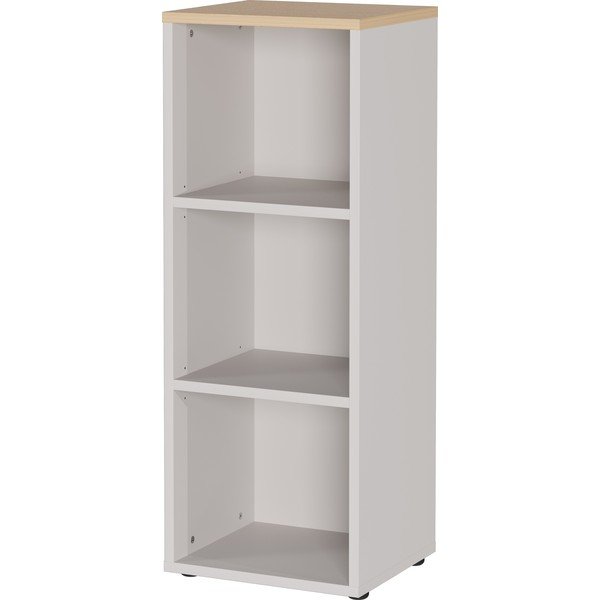 Kremno bel regal v mat dekorju 45x120x40 cm Lissabon – Germania
