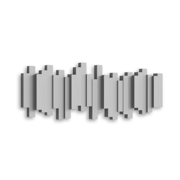 Siv plastični stenski obešalnik Sticks - Umbra-image-3