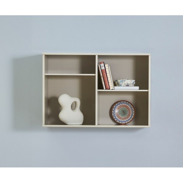 Bež stenski regal 89x61 cm Mistral – Hammel Furniture-image-1