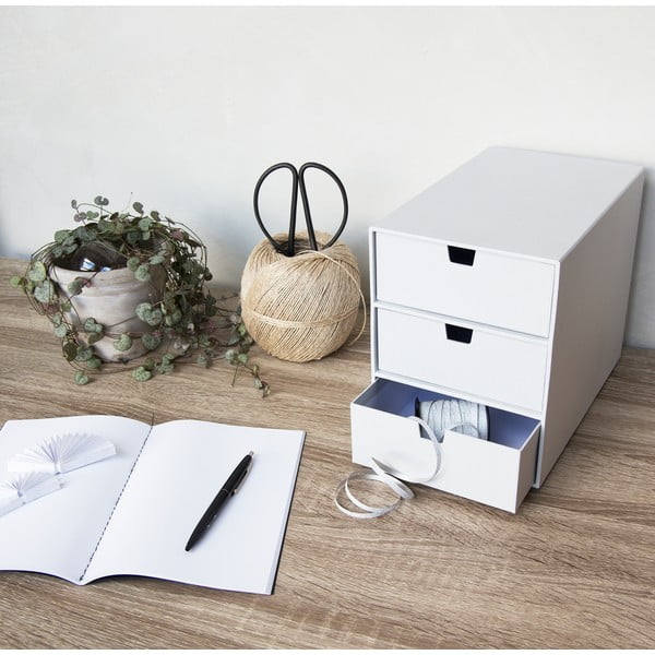 Bel organizator za predale s 3 predali Bigso Box of Sweden Ingrid-image-3