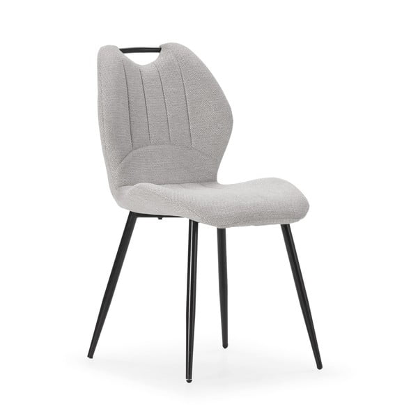 Svetlo sivi jedilni stoli v kompletu 4 ks Muli – Marckeric