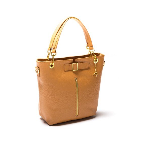 Torbica z zadrgo Cognac-image-2