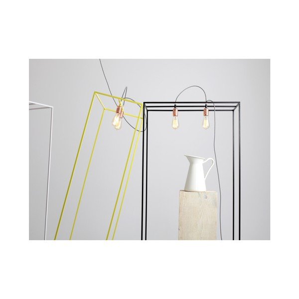 Črna talna svetilka Custom Form Metric, širina 70 cm-image-3
