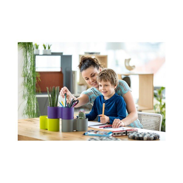 Zelen dvojni lonec Plastia Modulo-image-3