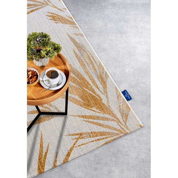 Bela/v zlati barvi zunanja preproga 160x235 cm Leonie – Villeroy&Boch-image-2