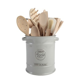 T&G Woodware Pride of Place siva keramična škatla za kuhinjske pripomočke