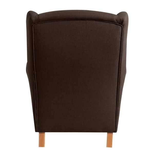 Temno rjav fotelj Max Winzer Lorris Chocolate-image-3