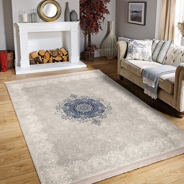 Sivo-bež preproga 120x180 cm - Mila Home-image-1