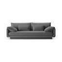 Temno siva sedežna garnitura 220 cm Torino – Micadoni Home