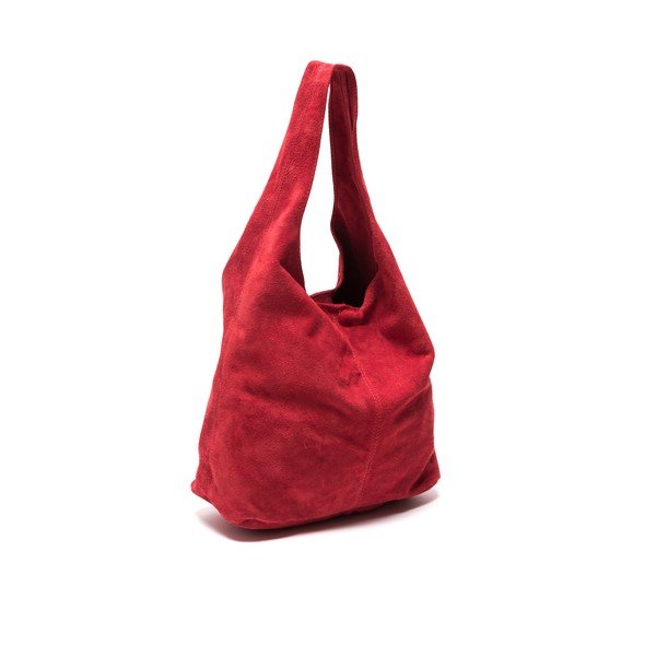 Rdeča usnjena torbica Roberta M 885 Rosso-image-2