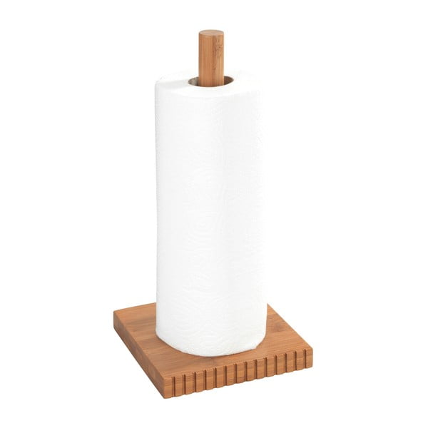 Bambusovo stojalo za papirnate brisače v naravni barvi Mera – Wenko-image-3