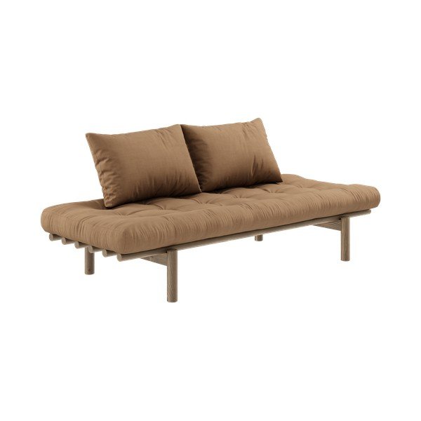 Rjav raztegljiv kavč 200 cm Pace - Karup Design-image-3