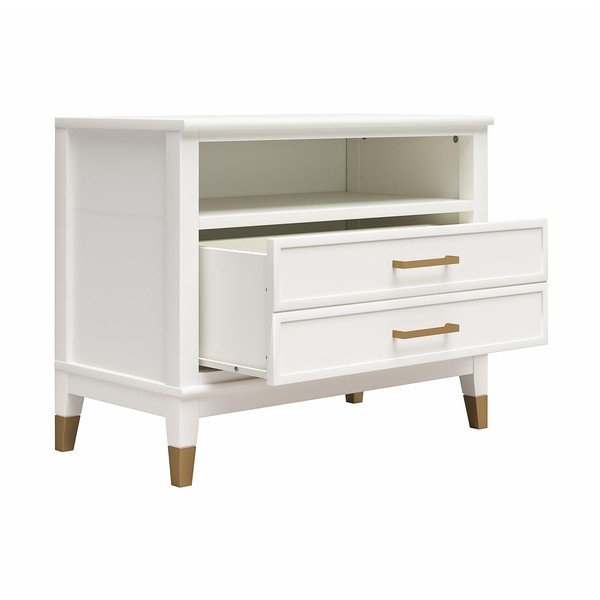 Bela nočna omarica Westerleigh – CosmoLiving by Cosmopolitan-image-2