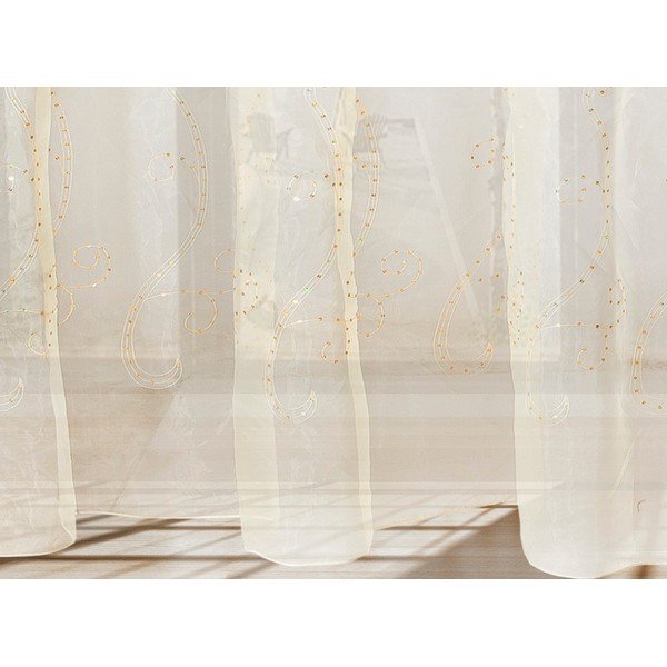 Zavesa Marvella Tulle Kahve, 2,6 m-image-1
