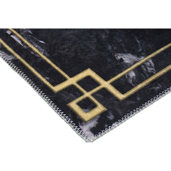 Temno siva pralna preproga 180x120 cm - Vitaus-image-2