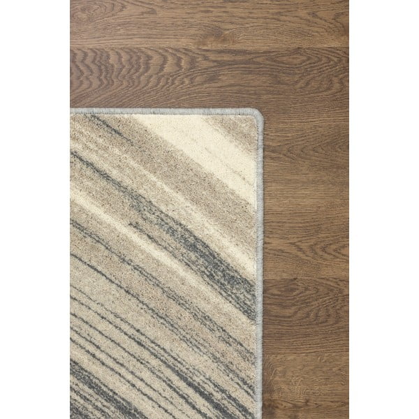 Kremno bela volnena preproga 133x180 cm Haze – Agnella-image-3