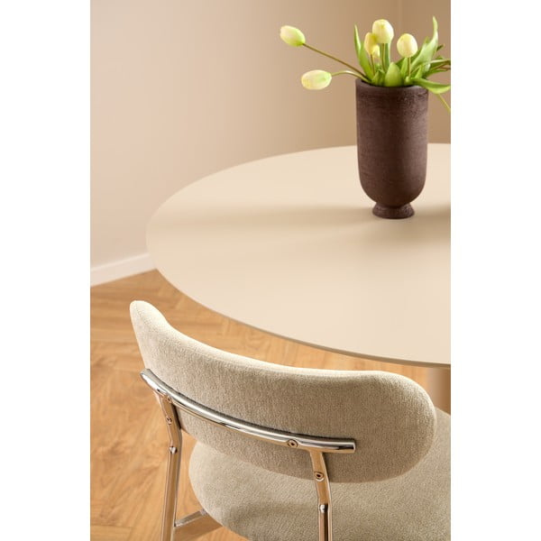 Kremno bel jedilni stol Lyric – Actona-image-3