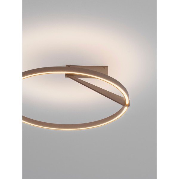 Aluminijasta LED zatemnitvena stropna svetilka v rožnato zlati Tilia – Nova Luce-image-2