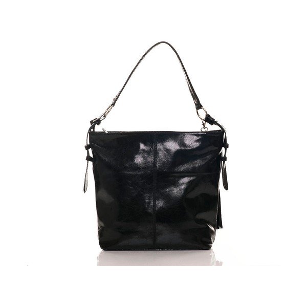 Usnjena torbica Hobo Black-image-3