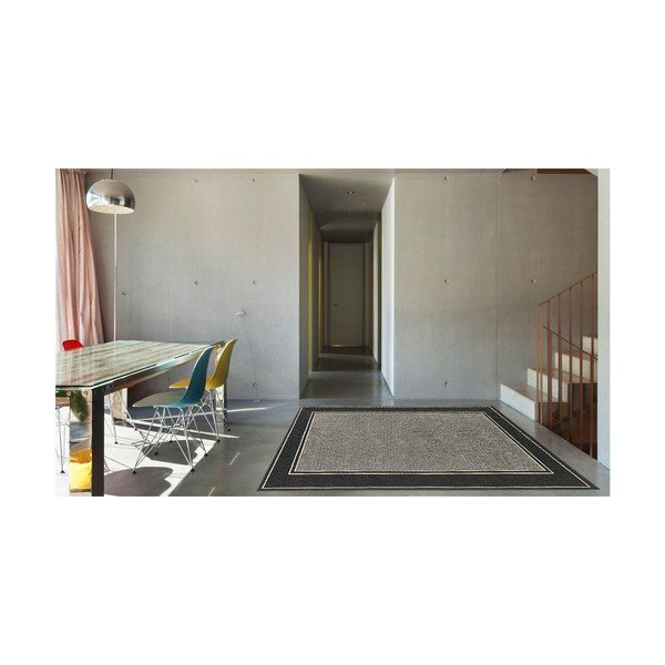 Webtappeti Frame siva visokozmogljiva preproga, 160 x 230 cm-image-3