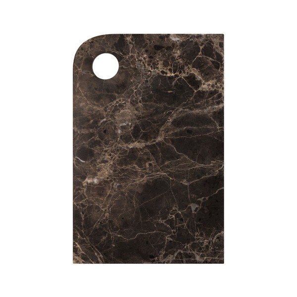 Servirna marmorna deska 30 x 20 cm Marble – Mette Ditmer Denmark