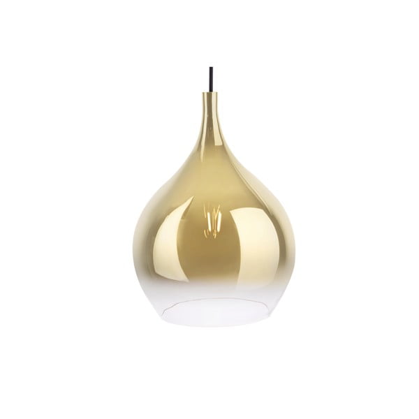 Steklena viseča svetilka v zlati barvi Leitmotiv Drup Large, ø 26 cm-image-2