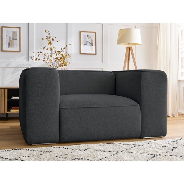 Temno siv fotelj Zephyr – Bobochic Paris-image-1