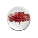 Steklen obtežilnik za papir (višina 8 cm) Flower – Light & Living