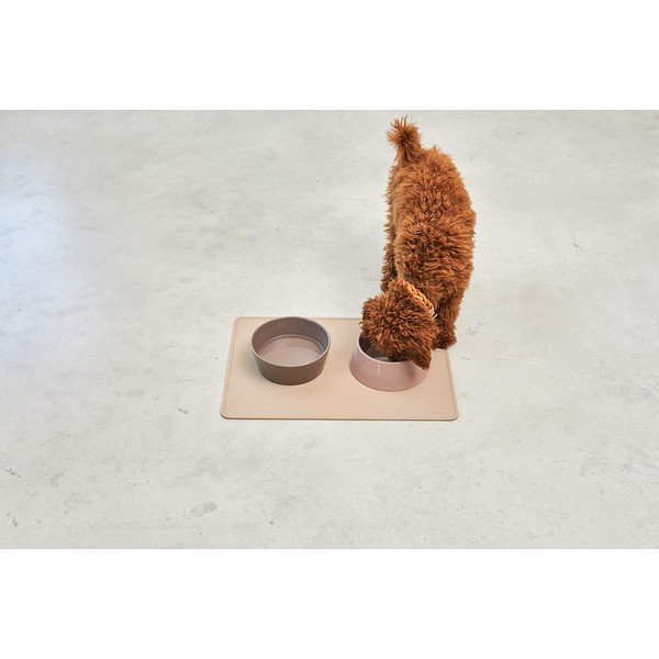 Podloga za pasjo/mačjo posodo 47x68 cm Tova Nude M – MiaCara-image-1