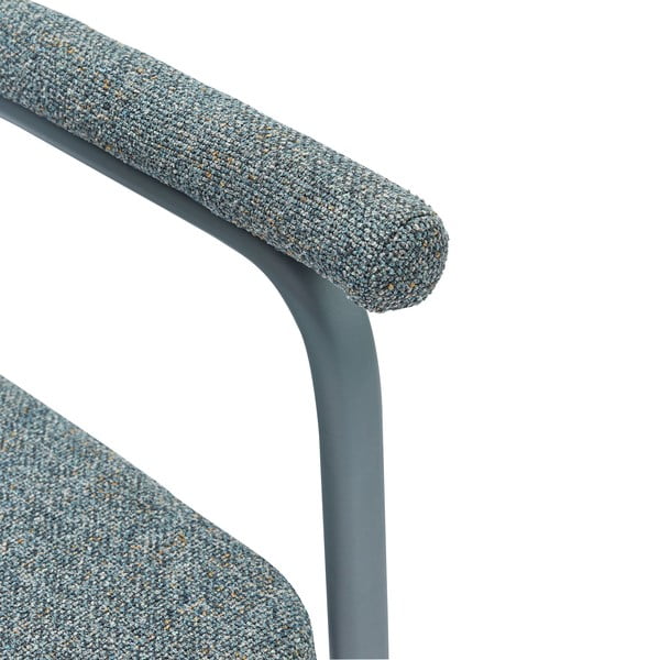 Sivi oblazinjeni jedilni stoli v kompletu z nasloni za roke 2 ks Ecto – Hübsch-image-4